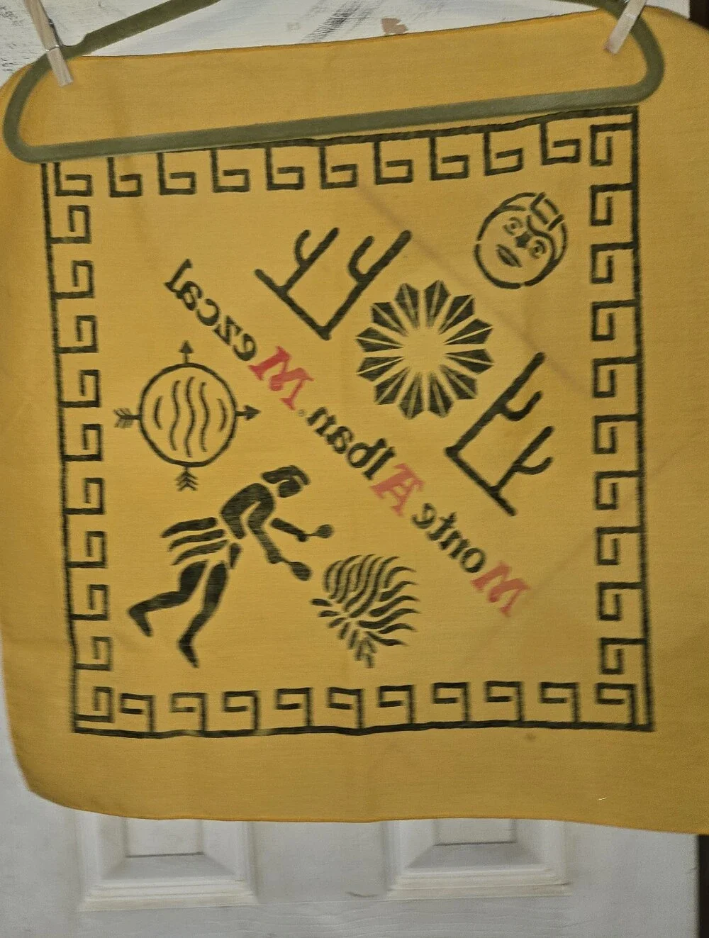 Vintage Monte Alban Mezcal Tequila Bandana